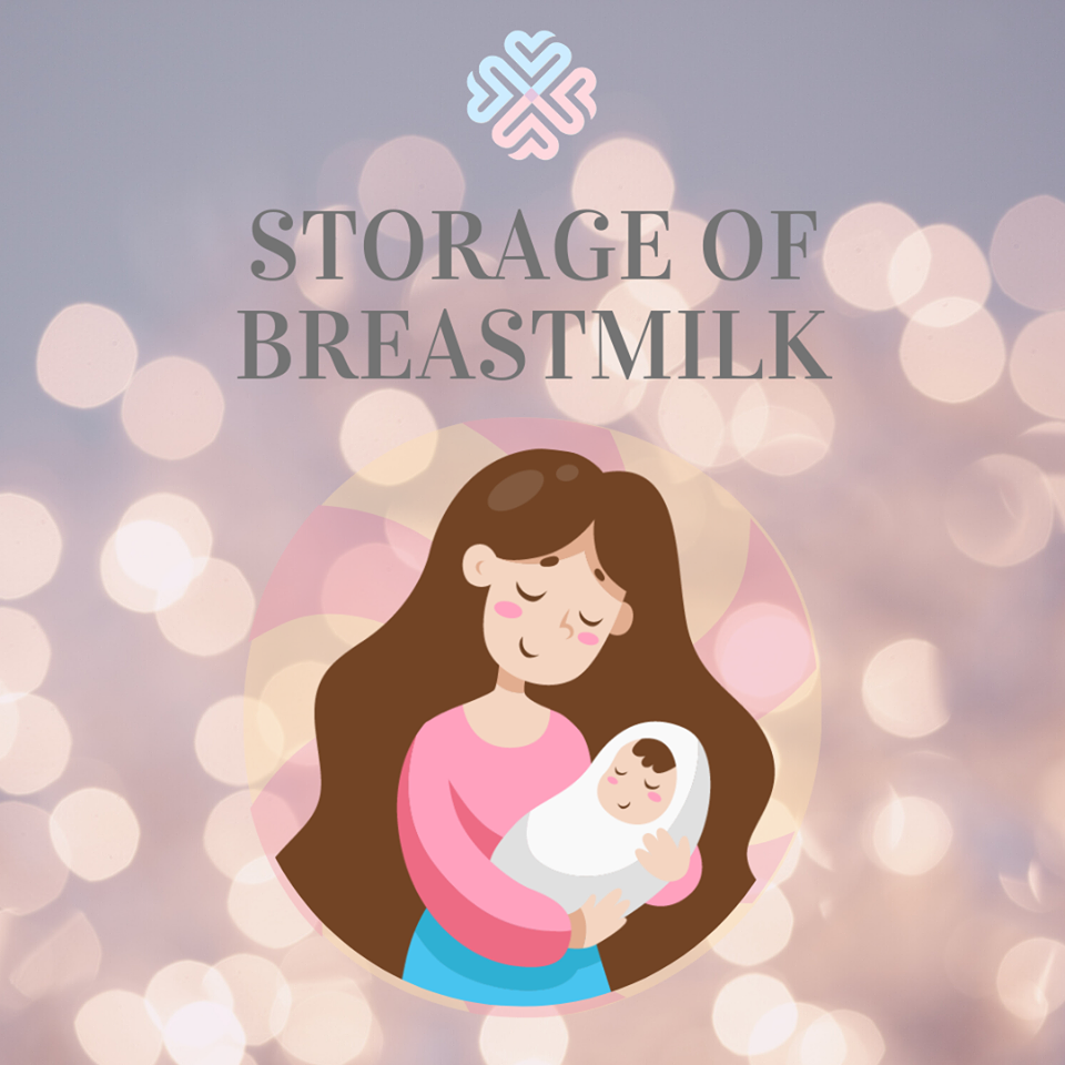 Storage of breastmilk
